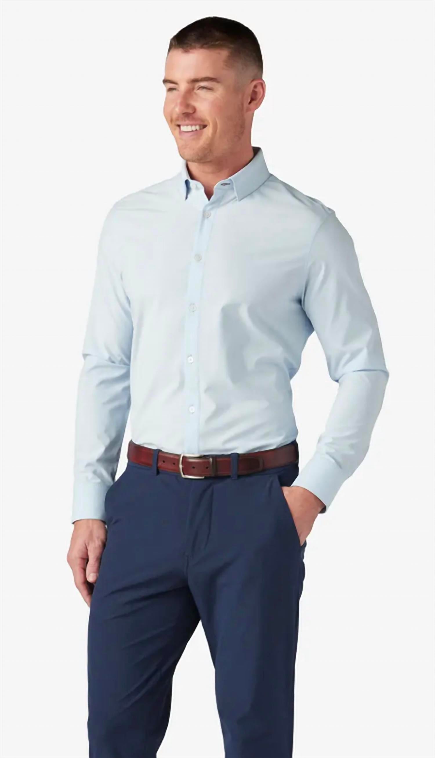 Mizzen + Main - Leeward Long Sleeve Dress Shirt