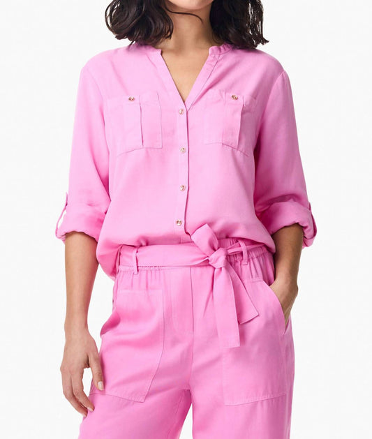 Nzt By Nic+Zoe - Drape Utility Shirt