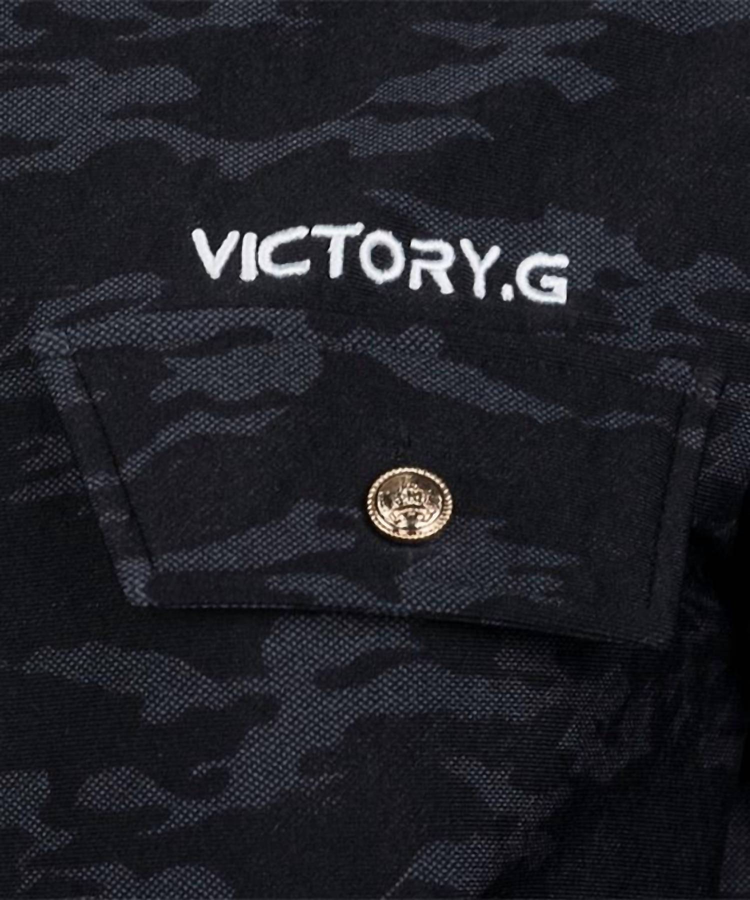 Victory.G - Stretch Camo Jumpsuit