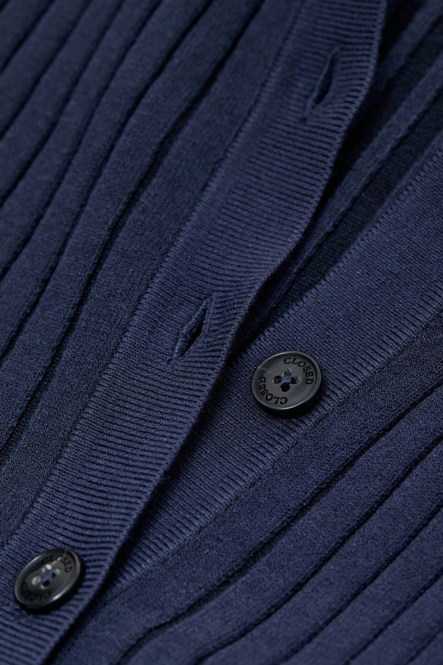 Closed - Ribbed Short Sleeve Polo Shirt