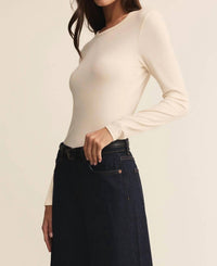 Z Supply - Second Skin Crew Neck Long Sleeve Top