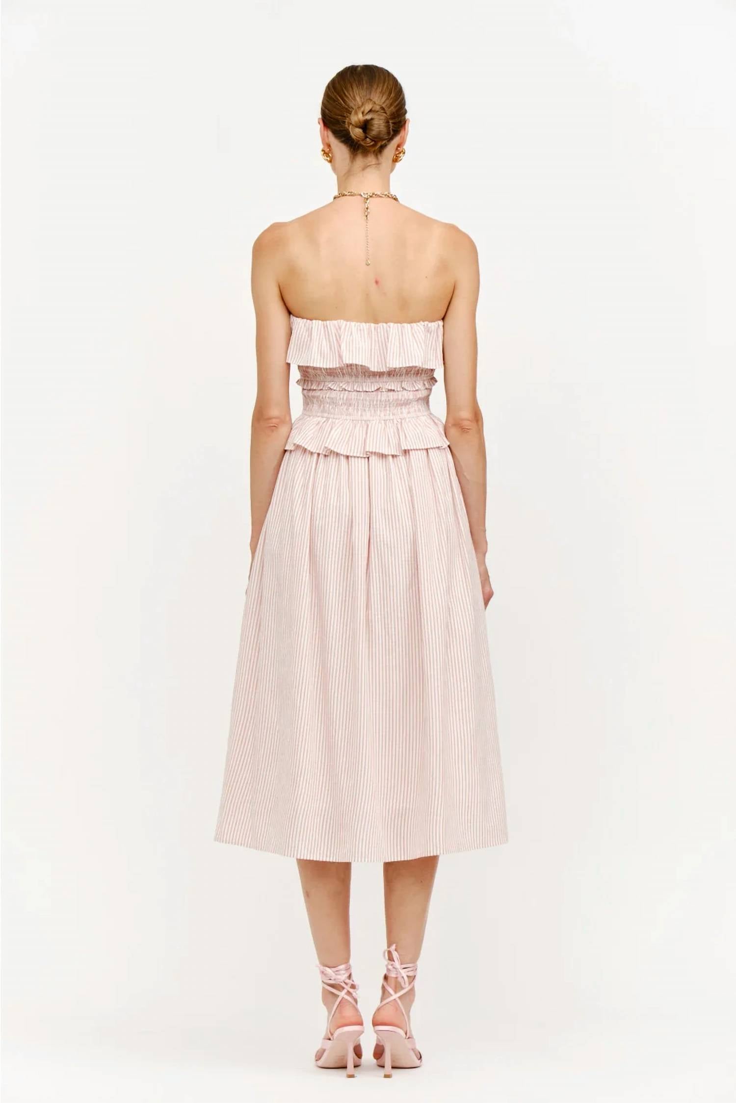 Sophie The Label - Blushing Boardwalk Stripe Dress