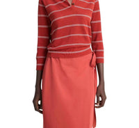 Vince - Striped Pique Polo