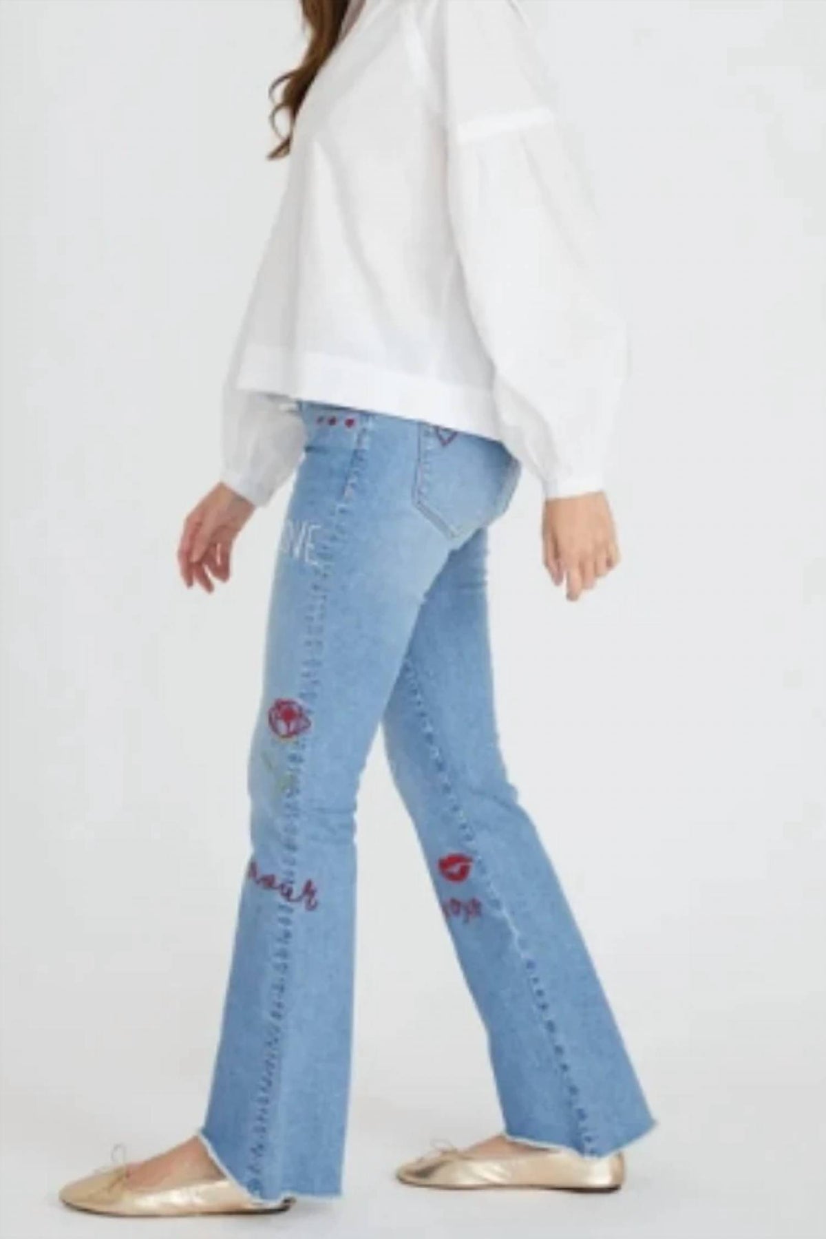 Driftwood - Eva Boot Cut Love Notes Jeans
