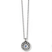 Brighton - Women's Pebble Dot Medali Petite Reversible Necklace