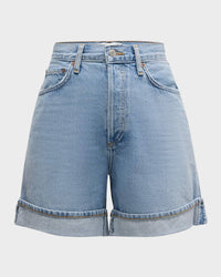 Agolde - Dame Cuff Denim Short