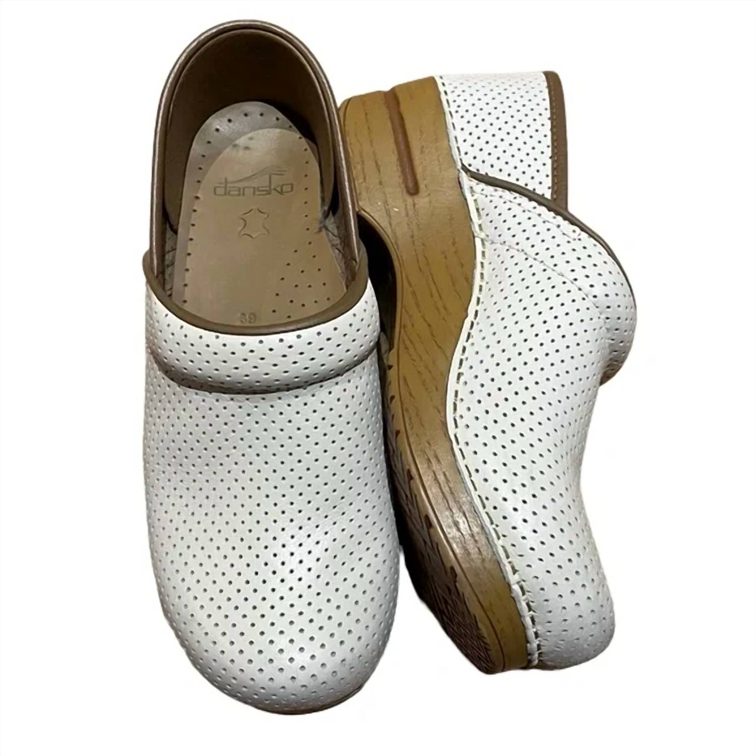 Dansko - Women's Perforated Pro Full Grain Clog