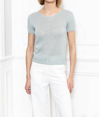 Zero Degree Celsius - Rhinestone Lurex Sweater