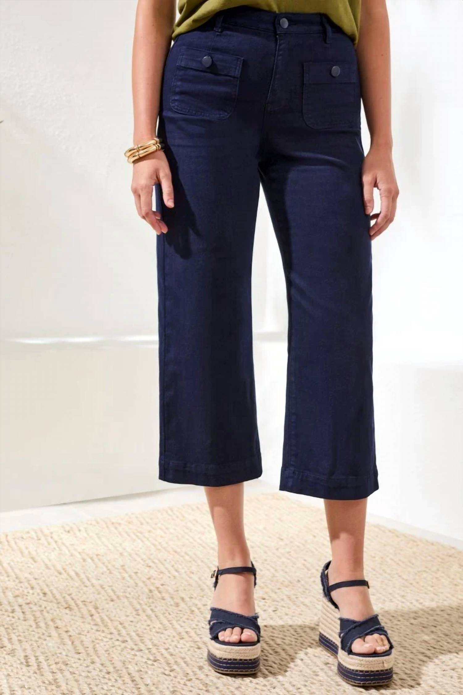 Tribal - Sophia Palazzo Leg Hugging Jeans