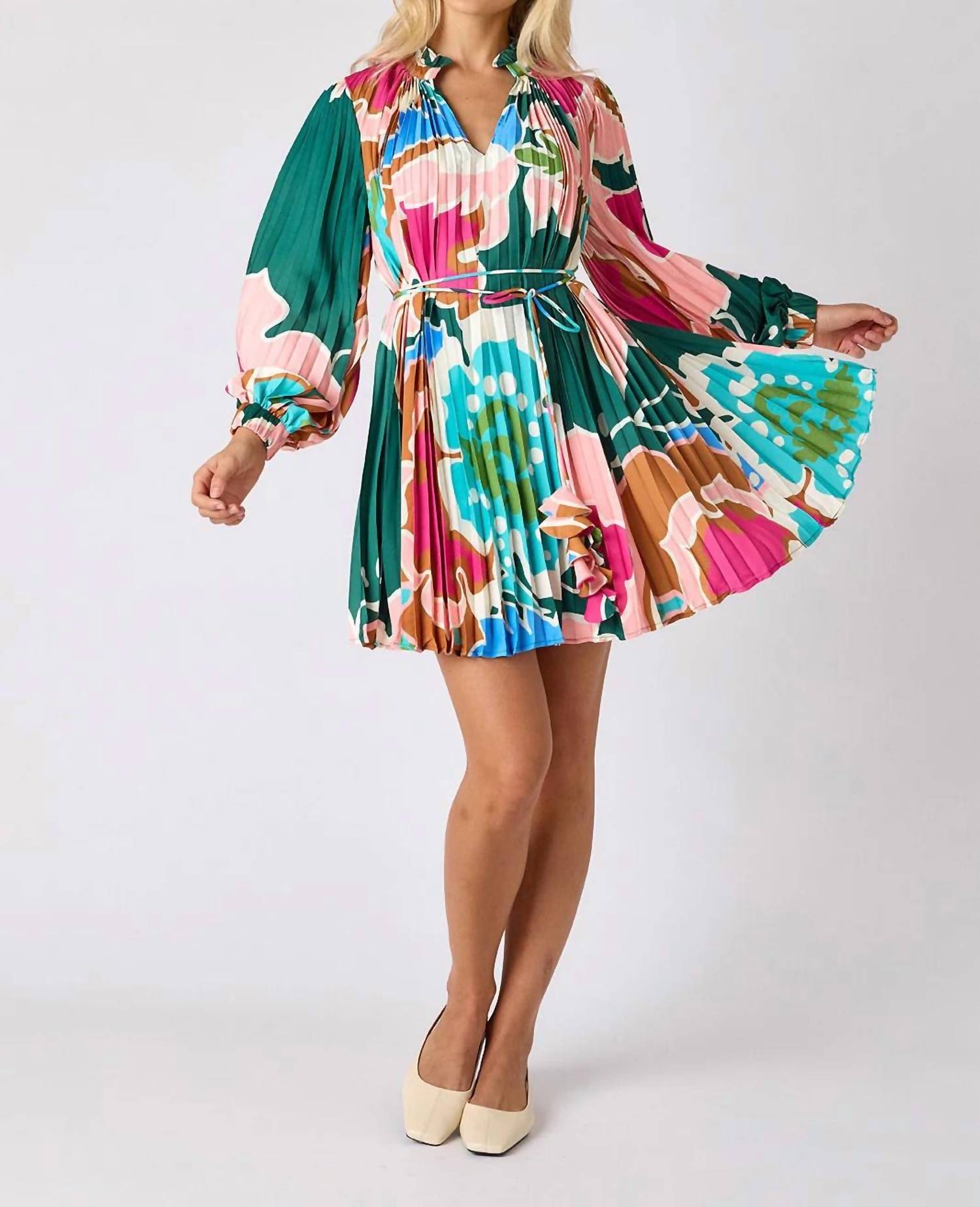Crosby by Mollie Burch Heidi Dress in petal pop 1 - women's dress - alternate view