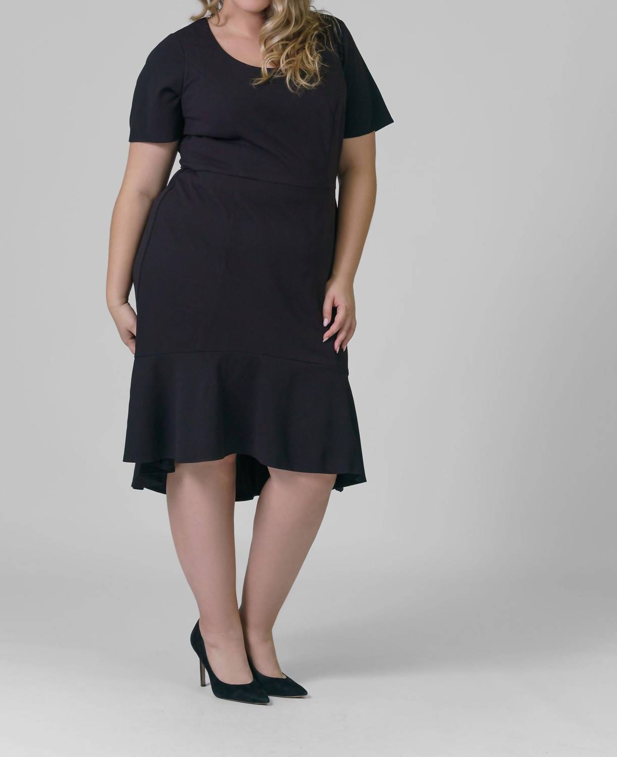 London Times - Elestria Dress - Plus Size