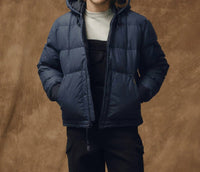 FILSON Waxed Down Jacket in night sky - men's jacket