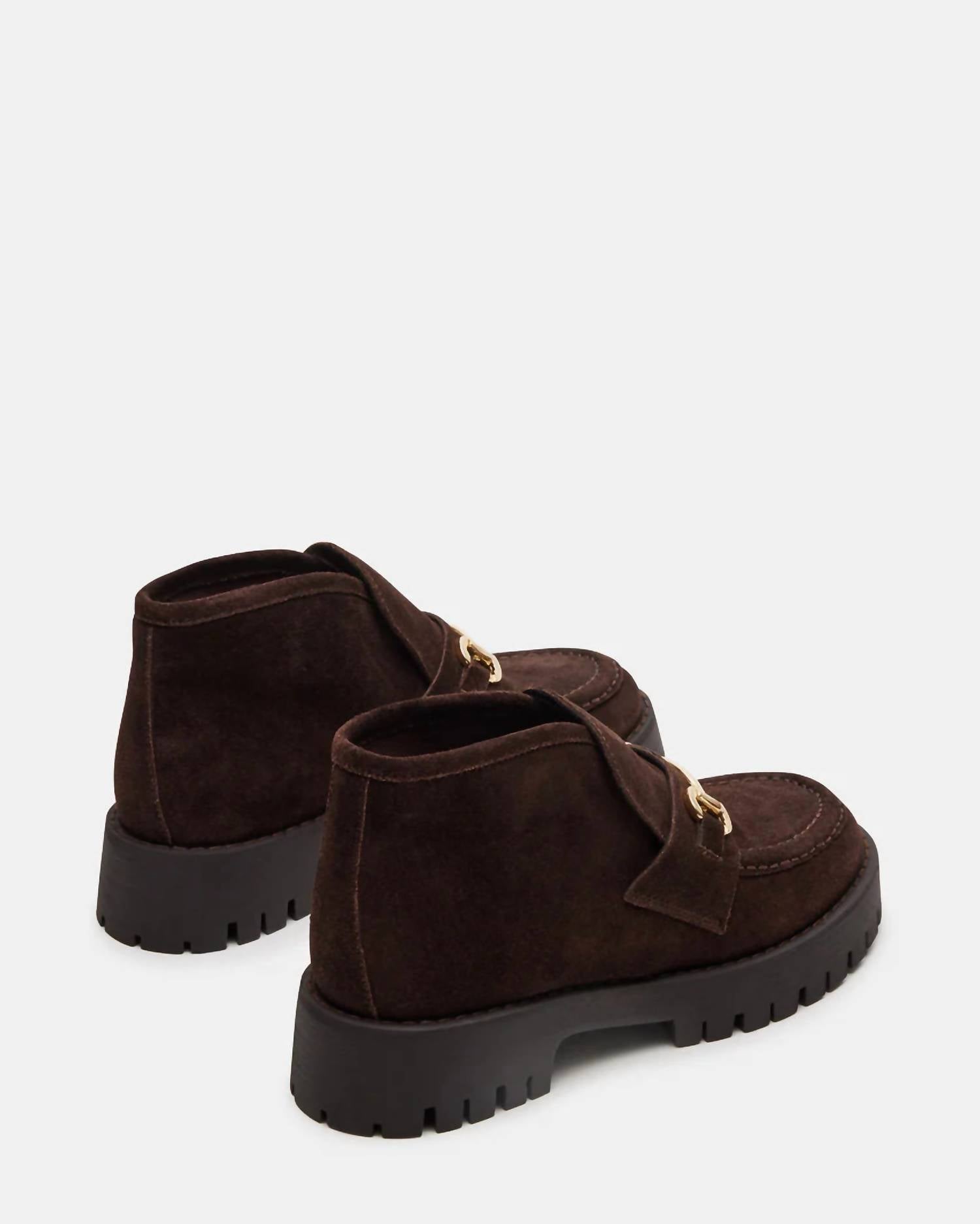 STEVE MADDEN Women's Leon Loafer in chocolate brown - women's flats - view 6