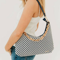 Faire - Women's Sienna Slouchy Woven Shoulder Bag