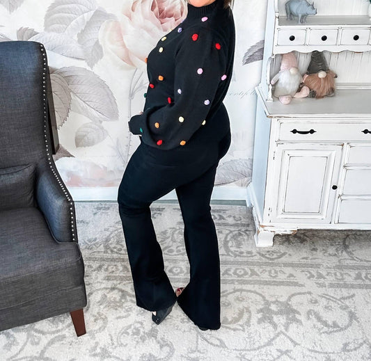 Andree By Unit - Act Like It's My Party Pom Sweater