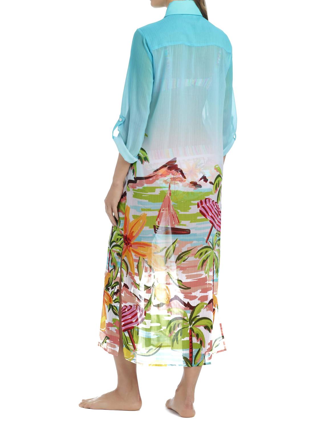 Bleu Rod Beattie - Cia Capri Long Shirt