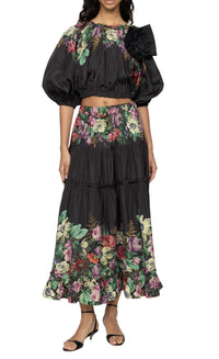 Sea - Viktoria Print Maxi Skirt