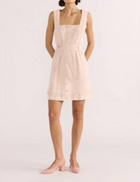 Minkpink - Dahlia Denim Panel Mini Dress