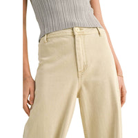 Miou Muse - Straight Wide Leg Denim Pants