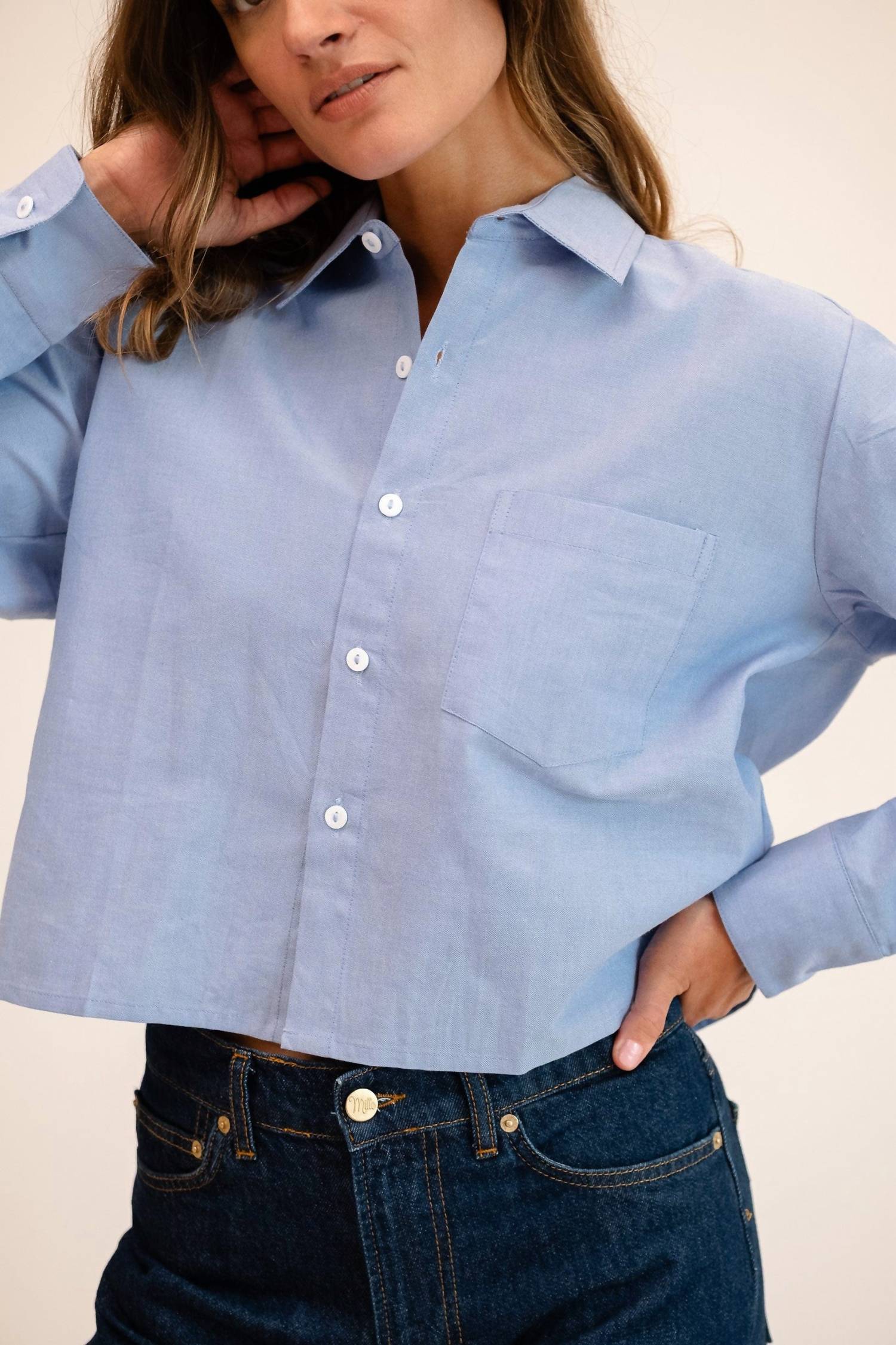 Mille - Gia Button Down Top