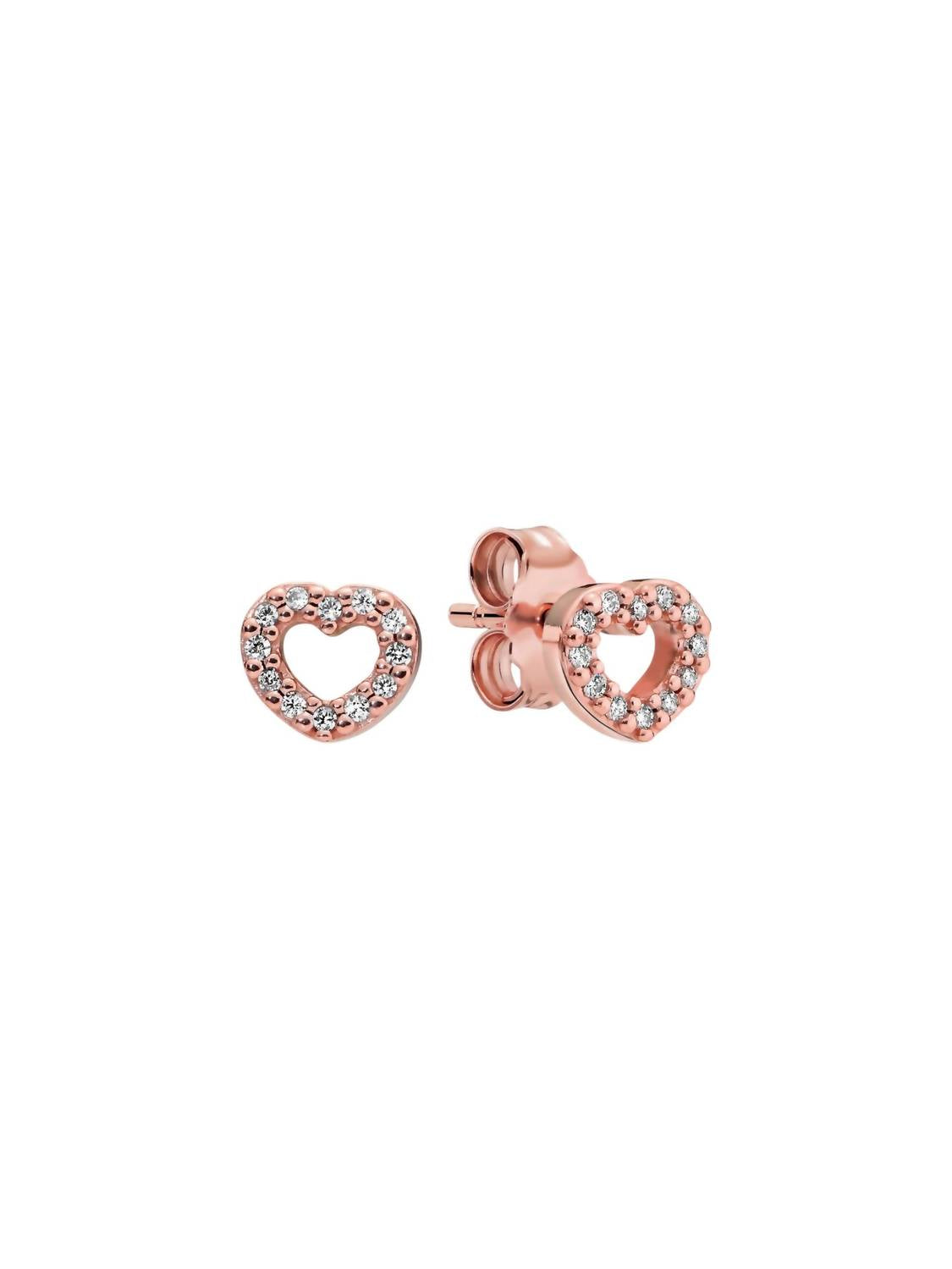 Pandora - Open Heart Stud Earrings
