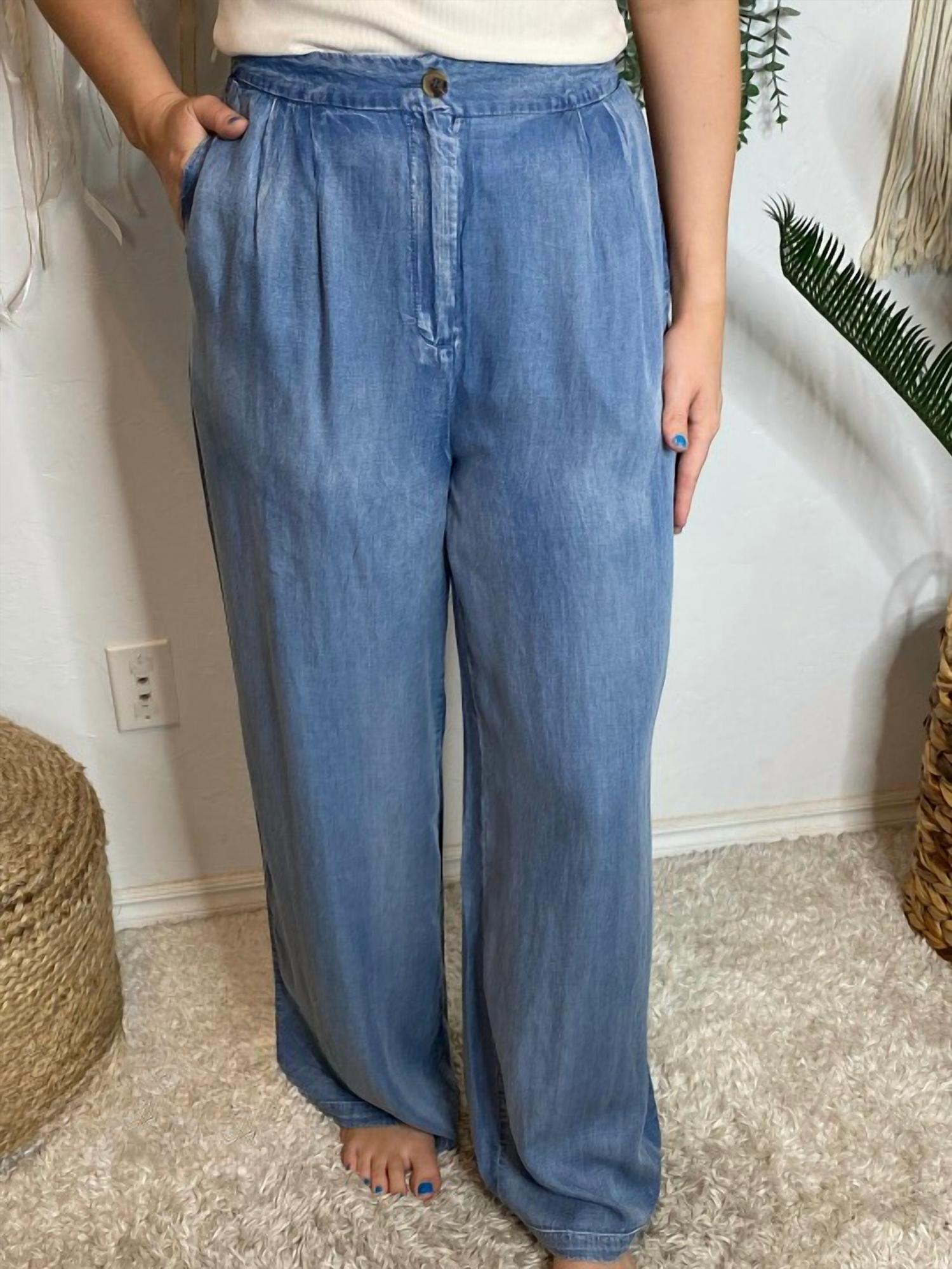 Blu Pepper - Wide Leg Pants