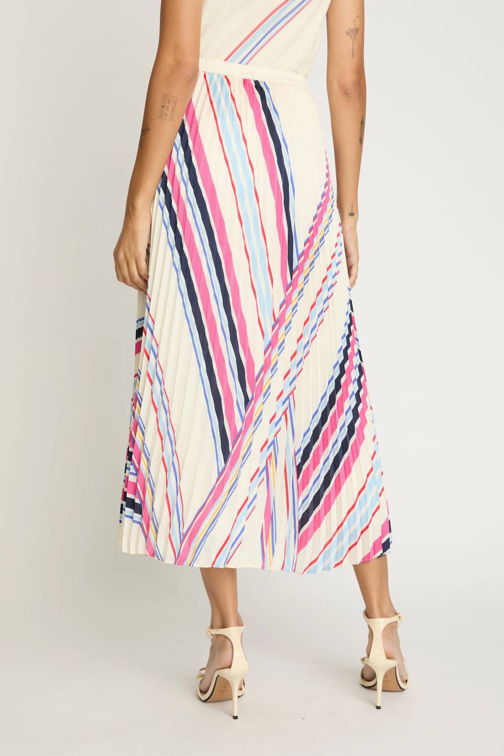 Caballero - Lucille Pleated Maxi Skirt