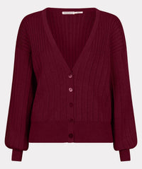 Esqualo - Women's Rib Lurex Cardigan