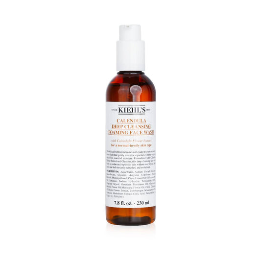 Kiehl'S - CALENDULA DEEP CLEANSING FOAMING FACE WASH 7.8OZ (230ML)