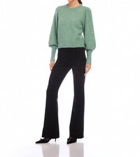 Fifteen Twenty - Lia Shirred Sleeve Sweater
