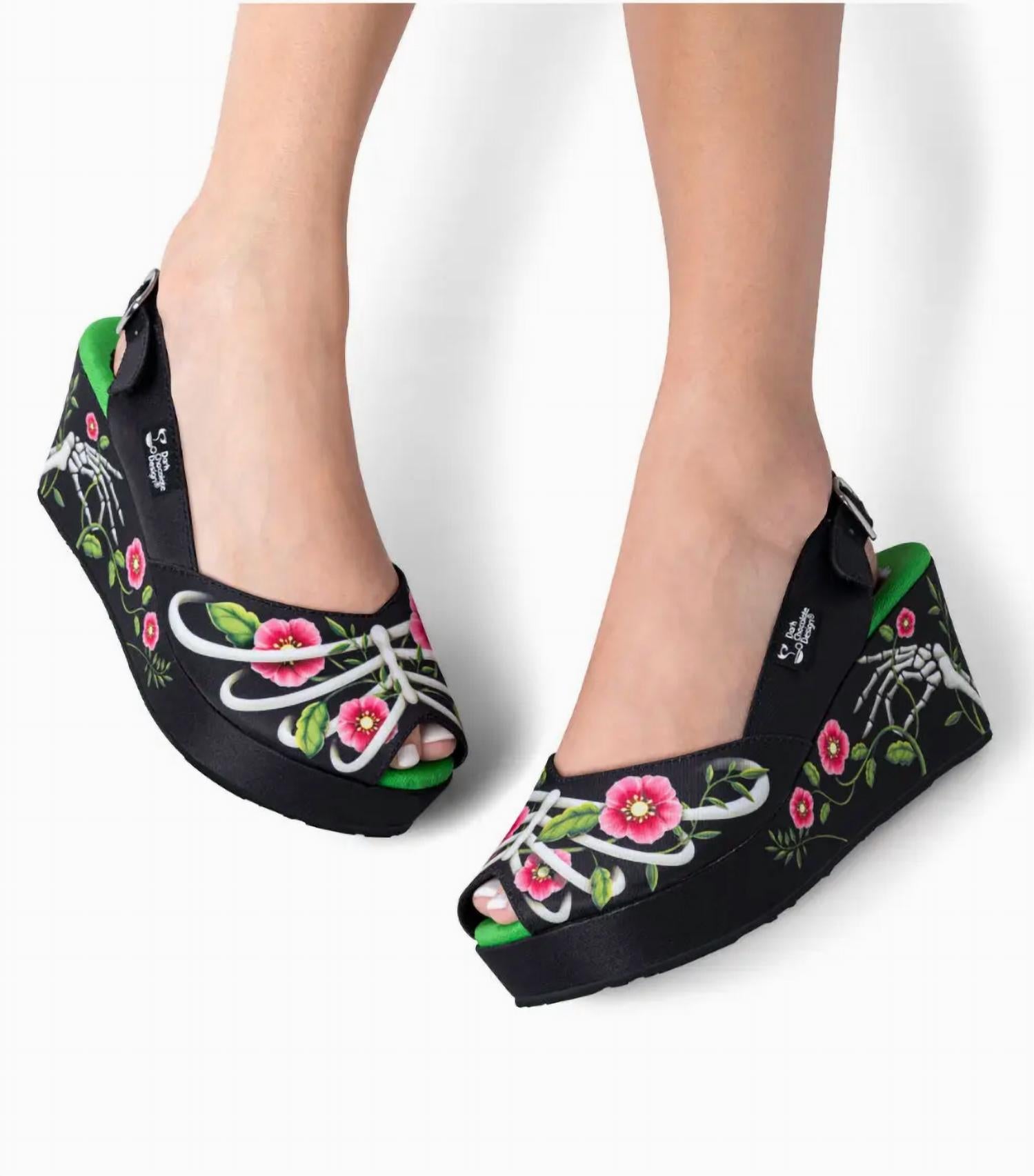 Hot Chocolate Design - Women's Chocolaticas Necroflora Sandal