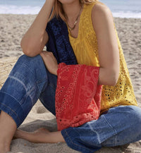 Johnny Was - Tsion Eyelet Tank Top