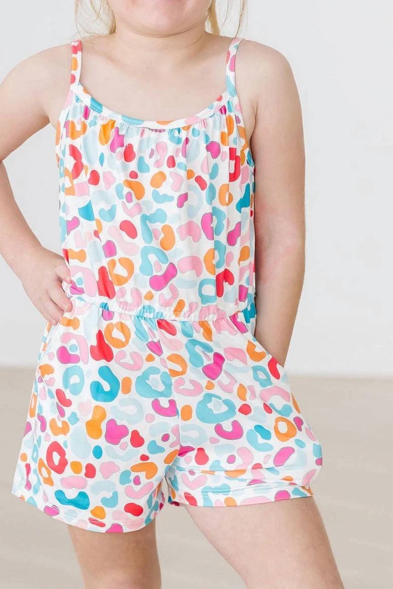 Mila & Rose - Kids Wild Child Strappy Play Romper