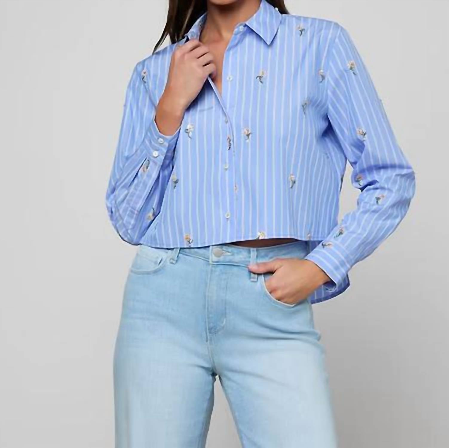 L'Agence - Cosette Sequined Shirt