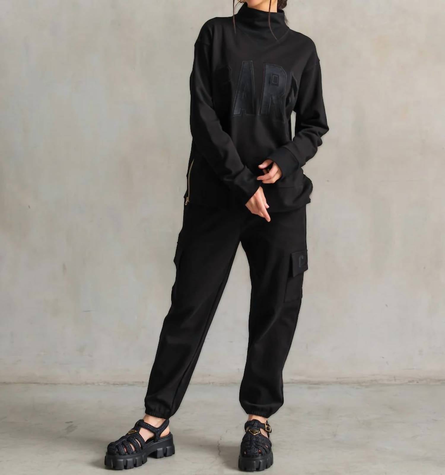 Care Tucker - Bella Interlock Mock Neck