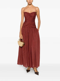 Matteau Gathered Drop Waist Dress in maroc - women's dress