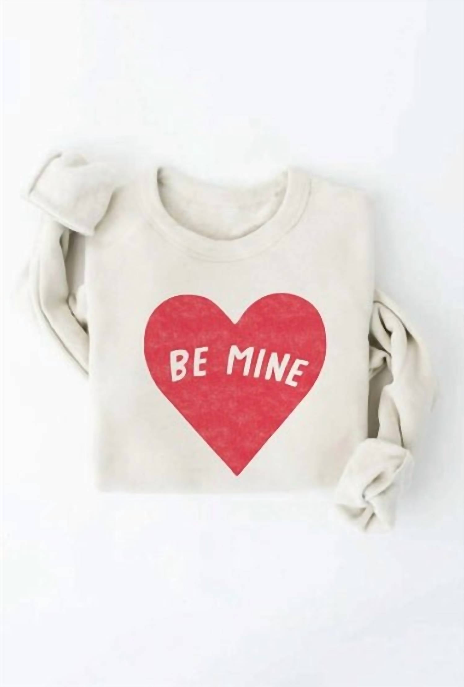 Oat Collective - Women's Be Mine Graphic Sweatshirt