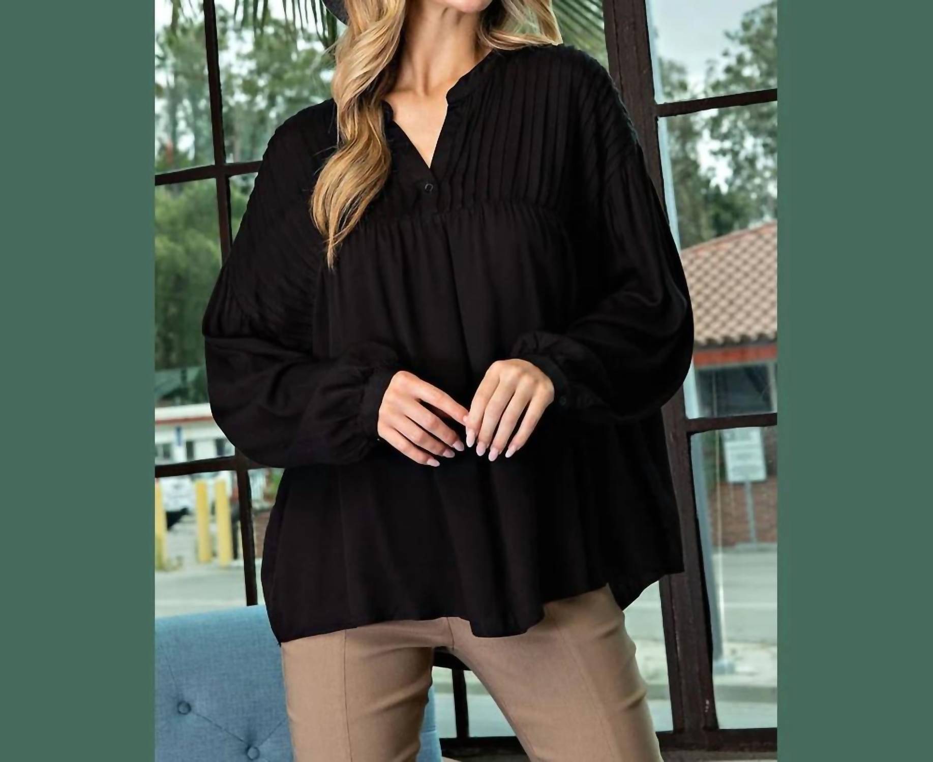 Ee:Some - Coco Long Sleeve Top
