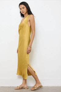 Lamade - Socal V Neck Front Shirring Dress