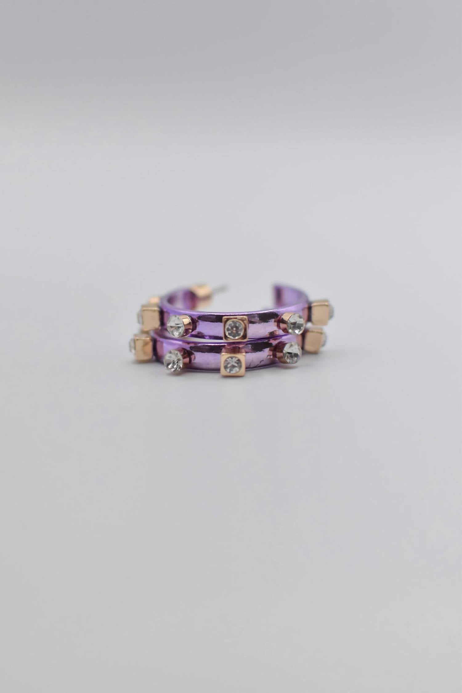 Smith & Co - Women's Metallic Metal Hoop Earring