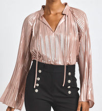 Derek Lam 10 Crosby - Claira Pleated Blouse