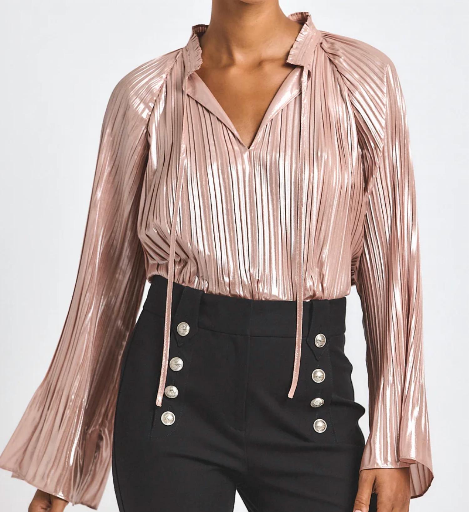 Derek Lam 10 Crosby - Claira Pleated Blouse