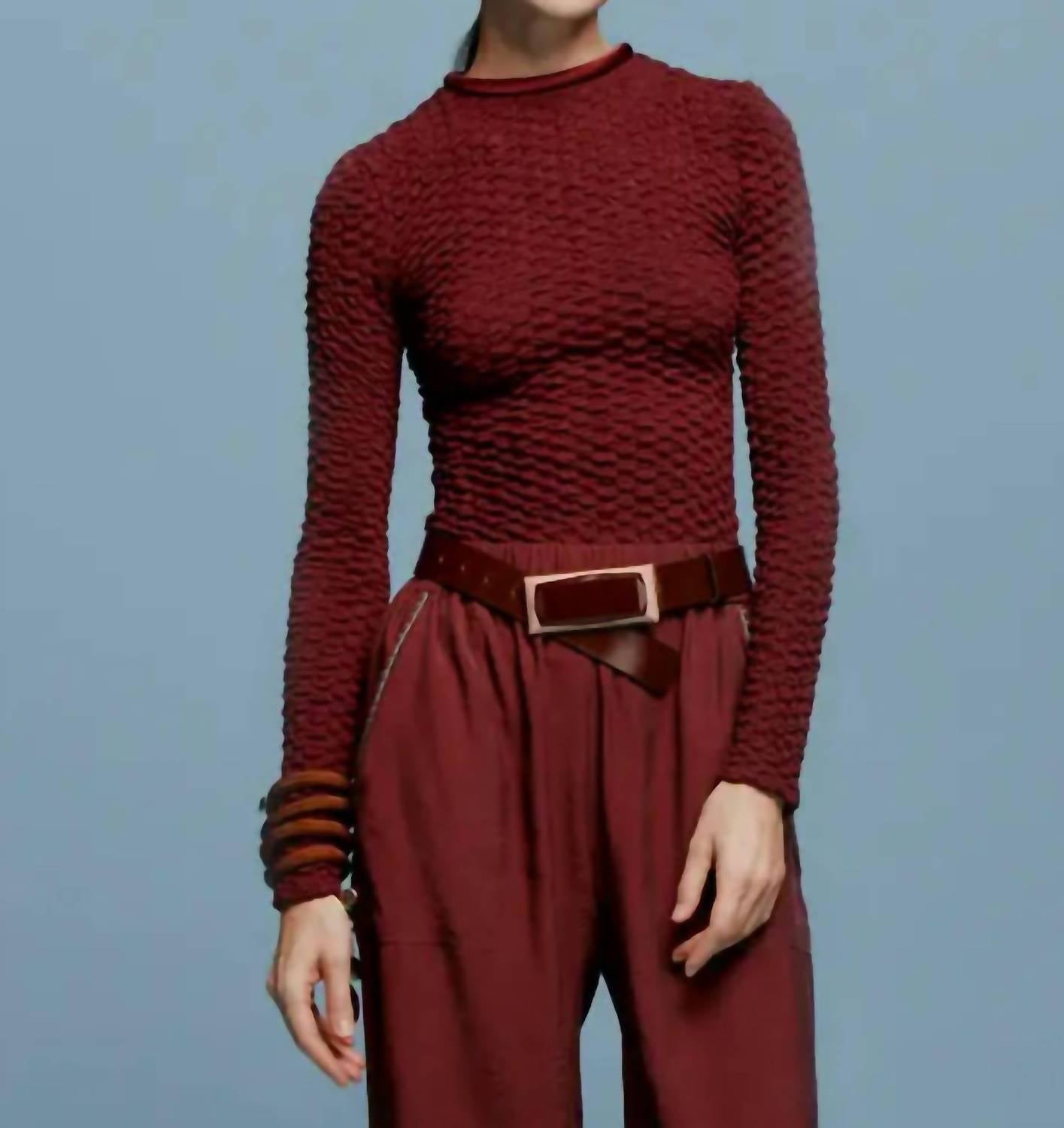 Silvia Tcherassi - Jari Long Sleeve Top