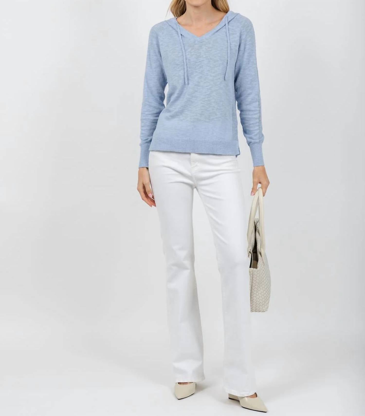 Elliott Lauren - Boardwalk Hoodie Sweater With Mesh Detail