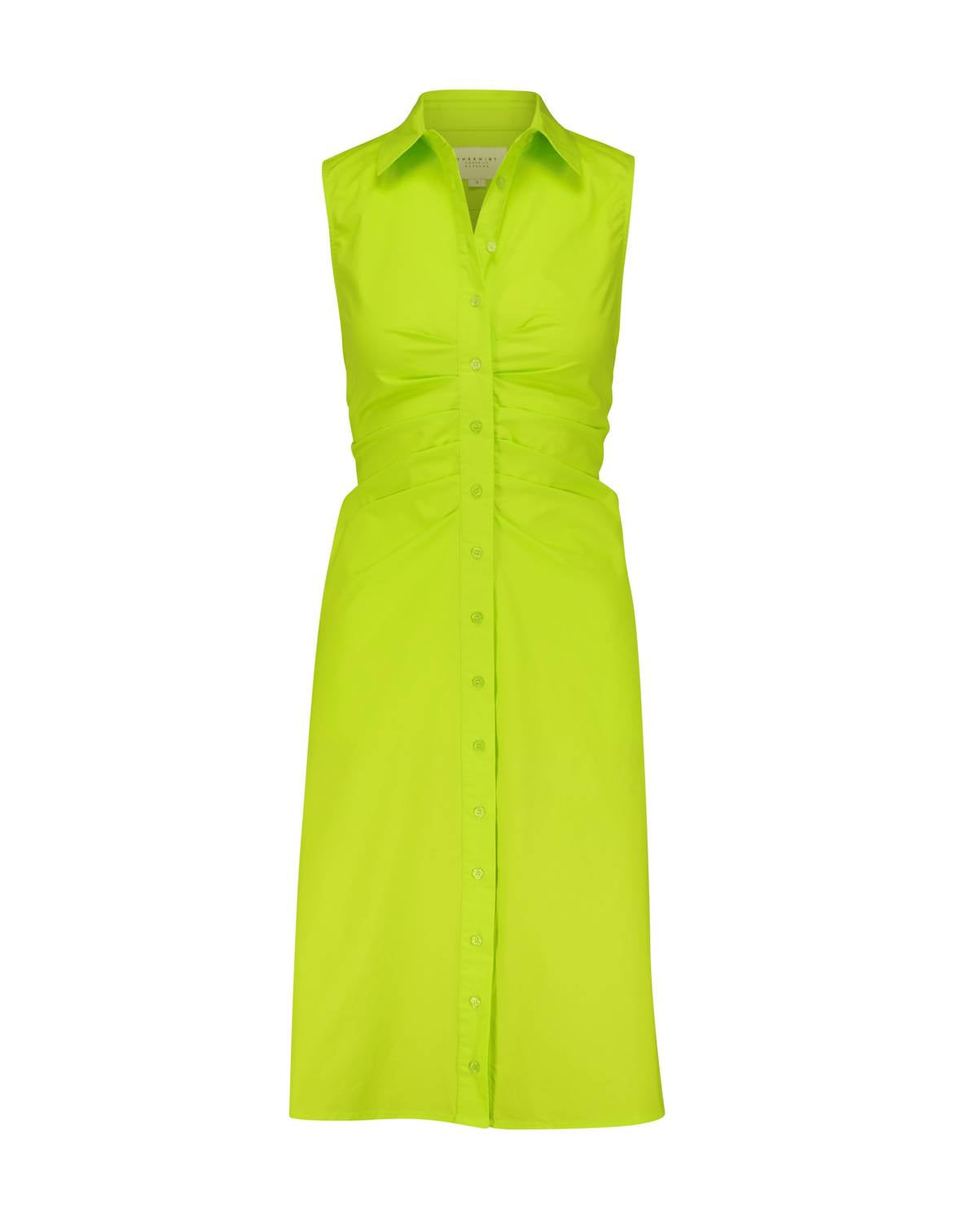 THE SHIRT THE ASHLEY DRESS in lime - women's dress - view 5