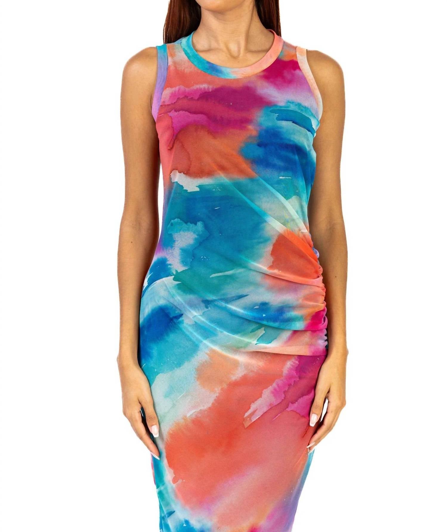 Elana Kattan - Grace Fitted Tank Sheath Dress