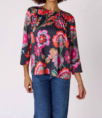 Crosby By Mollie Burch - Edie Top Cosmic Floral
