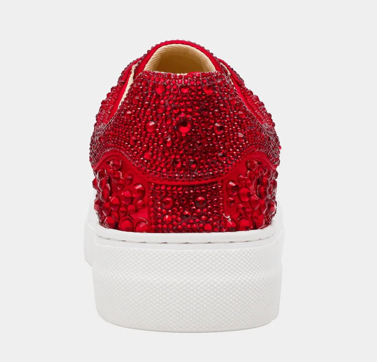 Betsey Johnson - Women's Reily Rhinestone Platform Sneaker Shoes