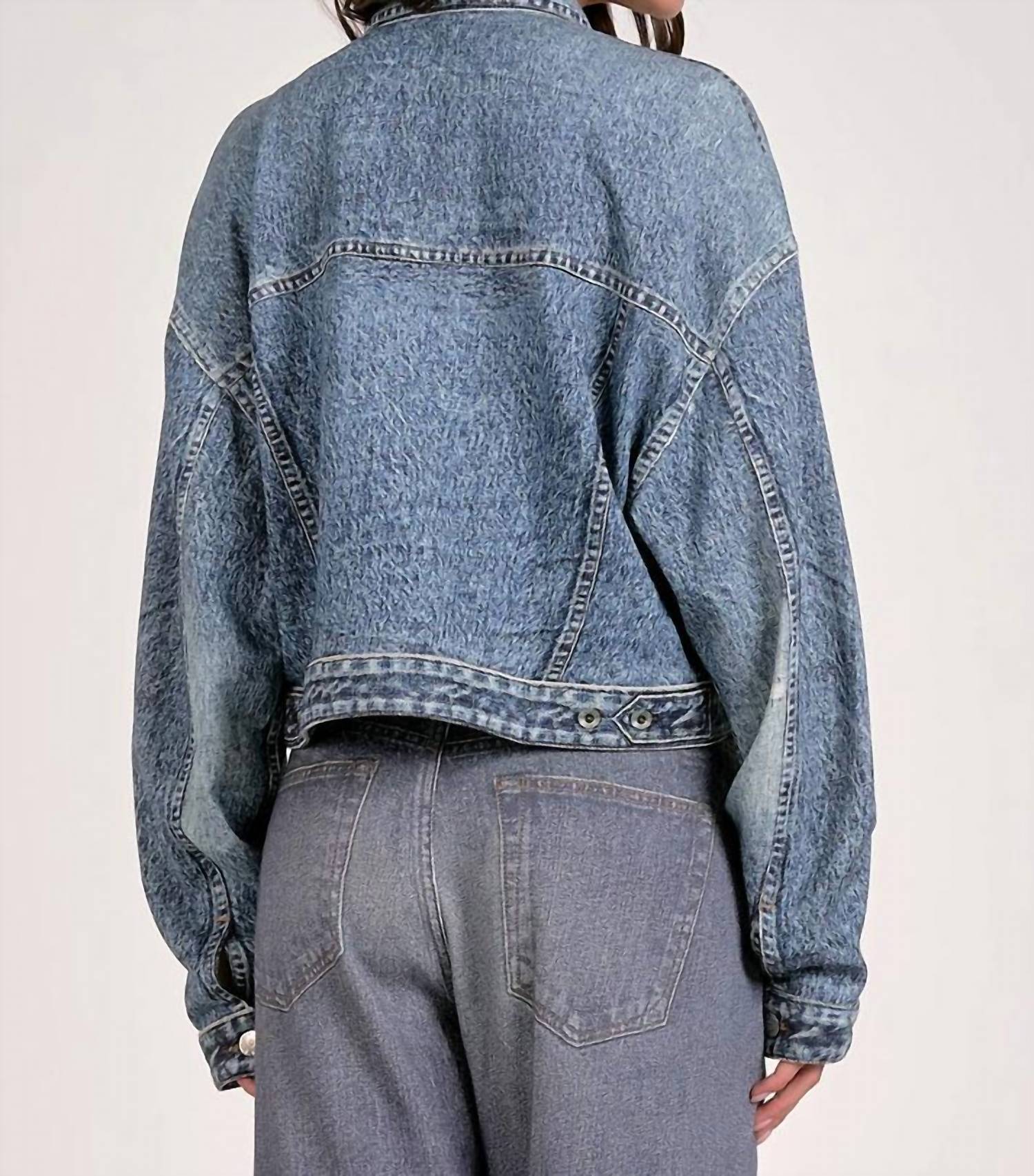 Elan - Juliana Acid Wash Jacket