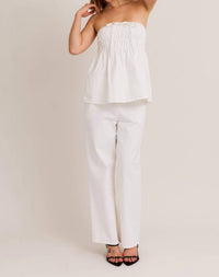 Le Lis - Charlotte Bow Front Babydoll Top